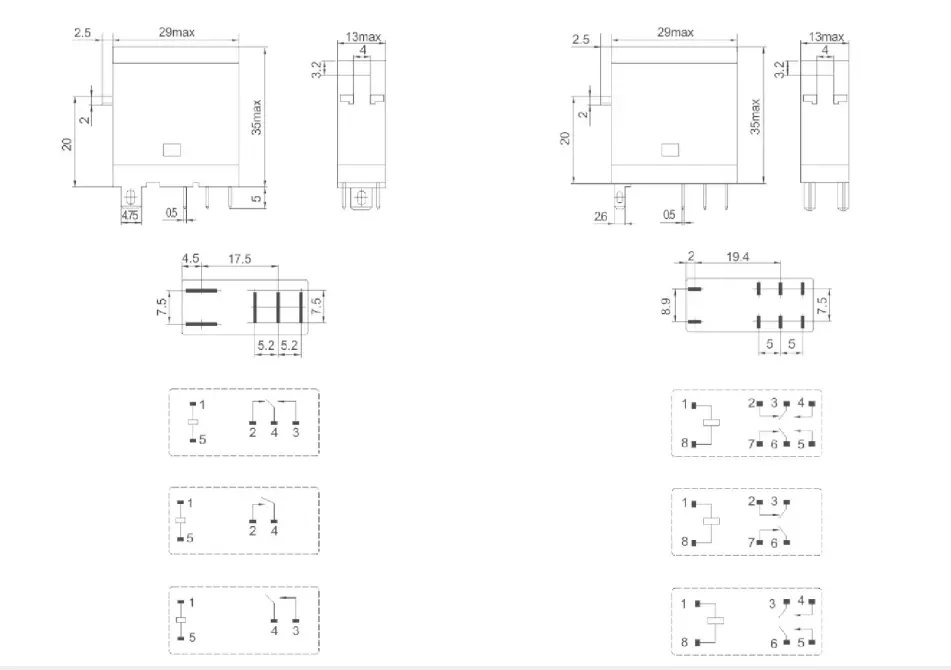 Power Electromagnetic Relay